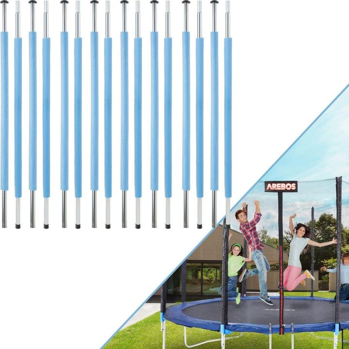 Arebos Trampolin Stangen-Set