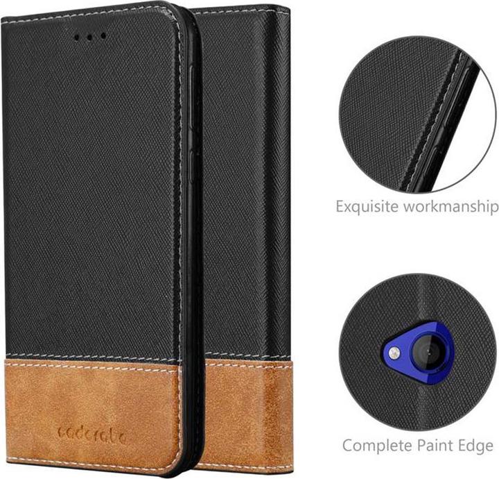 Productafbeelding Cadorabo Boek X Portemonnee Hoesje (HTC U Play)