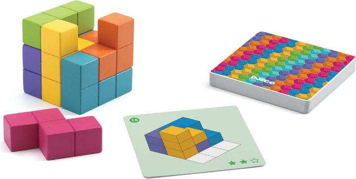 Immagine prodotto Djeco Cubissimo (Francese, Italiano, Tedesco, Inglese)