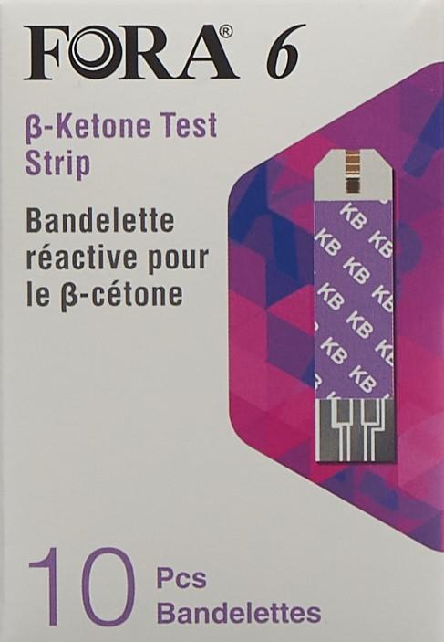 Actual product image Fora 6 β-ketone test strips (Test strips)