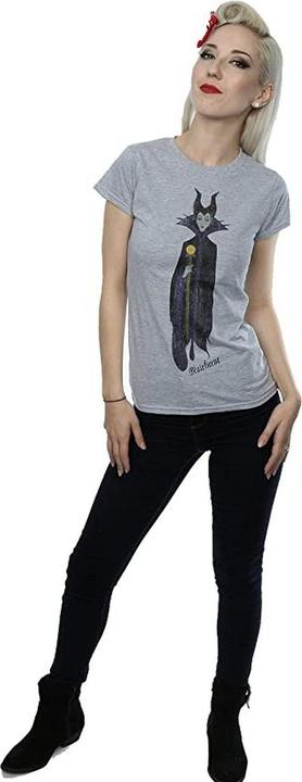 Immagine prodotto Disney Interactive Studios Femme/Les femmes - T-shirt classica Maléfique in laine chinée (XXL)