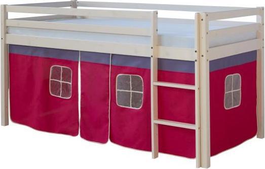 Immagine prodotto Homestyle4u Letto per bambini Letto a soppalco Letto per bambini (90 x 200 cm)
