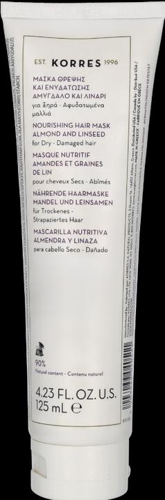 Actual product image Korres Almond & Linseed Hairmask (125 ml)