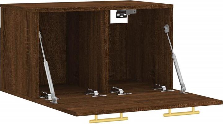 Produktbild VidaXL Wandschrank Braun Eichen-Optik 60x36,5x35cm Holzwerkstoff (60 x 36,5 x 35 cm)