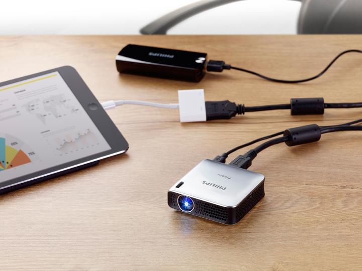 Produktbild Philips Pico Pix PPX4010 (WVGA, 100 lm)