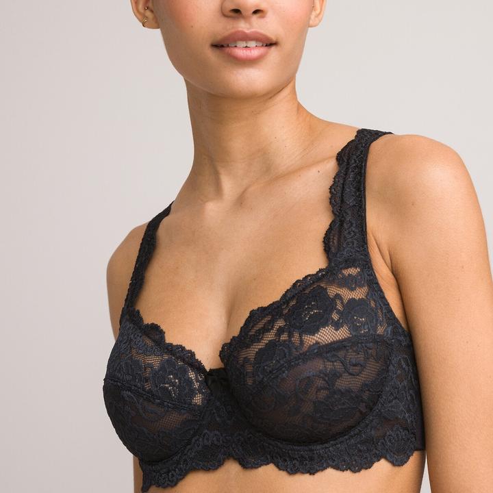 Actual product image La Redoute Collections Lace underwired bra (75 E)