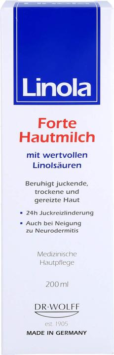 Produktbild Dr. Wolff Linola Hautmilch Forte (Körpermilch, 200 ml)