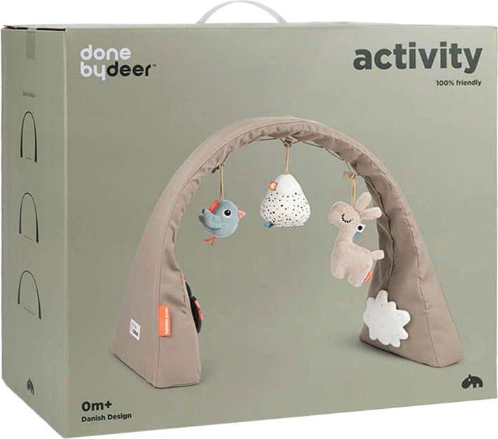 Actual product image Done by Deer Activities Gym Lalee Beige