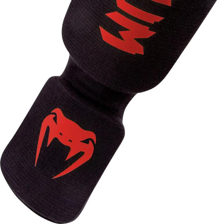 Actual product image Venum Kontact Shin Guards Rot/Schwarz, XS, Grösse: XS, Produkttyp (XS)