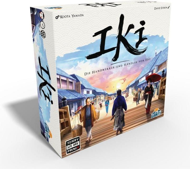 Actual product image Asmodée IKI - The craftsmen and traders of Edo (German)