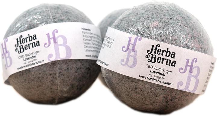 Herba di Berna CBD Badekugel Lavendel (Badekugeln)