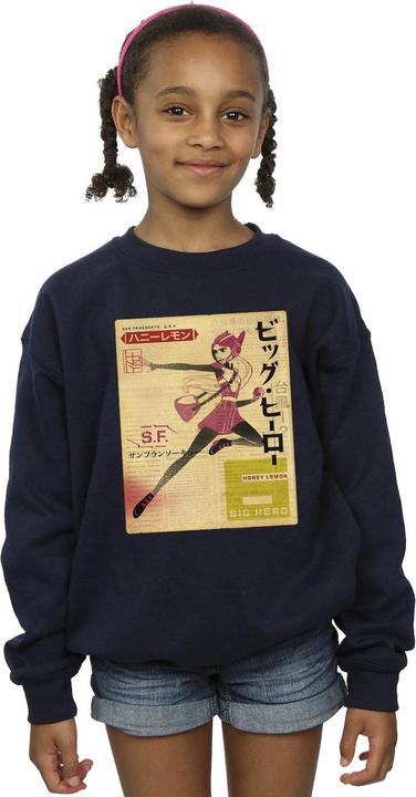 Image du produit Disney - Sweat BIG HERO BAYMAX HONEY LEMON NEWSPAPER - Fille (116)