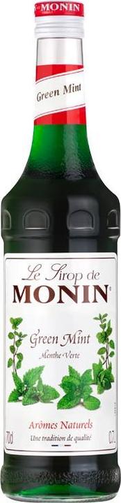 Actual product image Monin Mint green - Menthe verte syrup (1 x 70 cl)