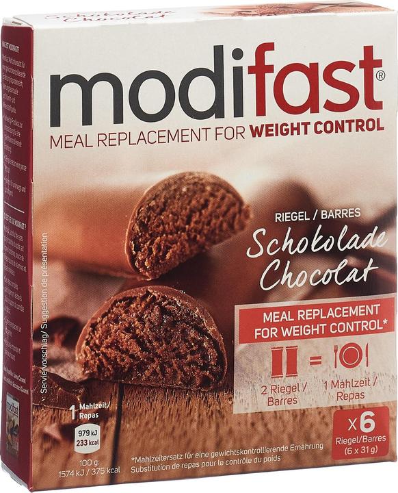 Actual product image Modifast Bolt (Chocolate, 6 pcs., 200 g)