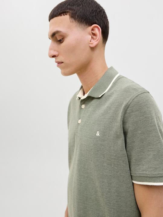 Immagine prodotto Jack & Jones Polo con colletto monocolore Poloshirt (M)