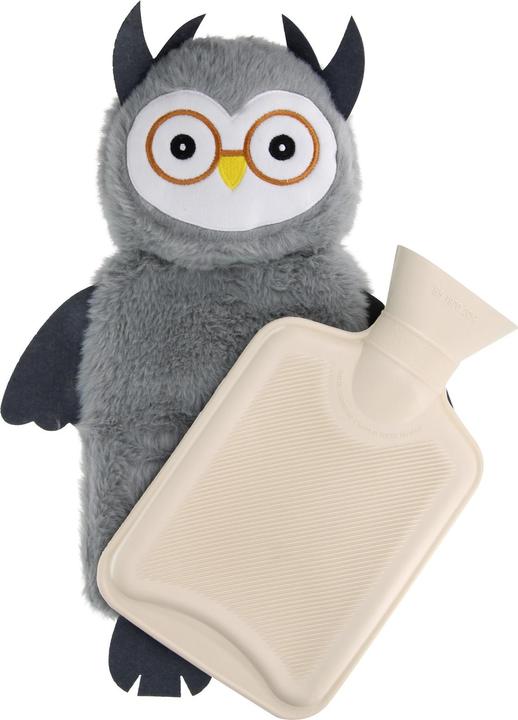 Zen Kat Abnehmbarer Wärmflaschenhalter Plüsch Eule (0.75 l)