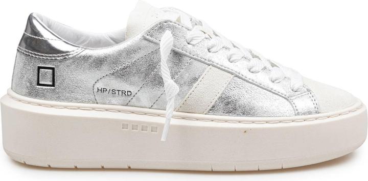 Produktbild D.a.t.e. D.a.t.e sneakers hill low in leather color silver (37)