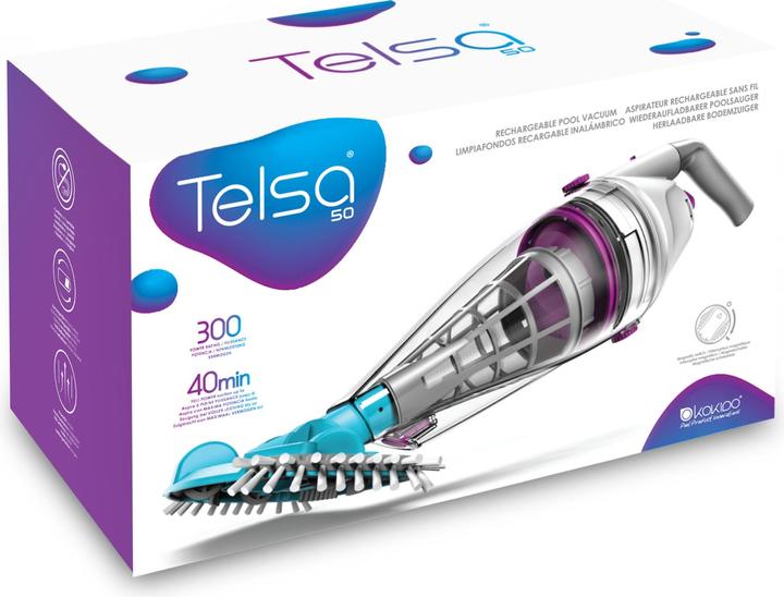 Produktbild Kokido Telsa 50 Herlaadbare Zwembadstofzuiger