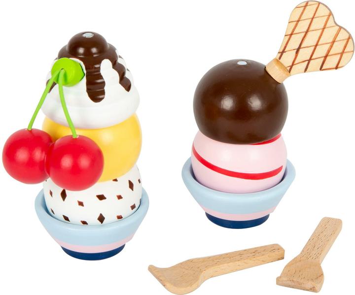 Actual product image small foot Ice cream counter fresh