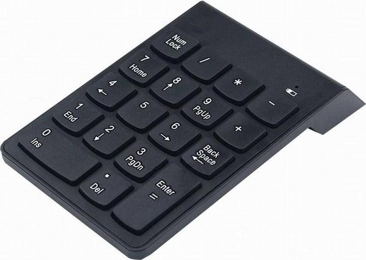Actual product image Gembird KPD-W-02 Wireless numeric keypad (Eng. Int., Wireless)