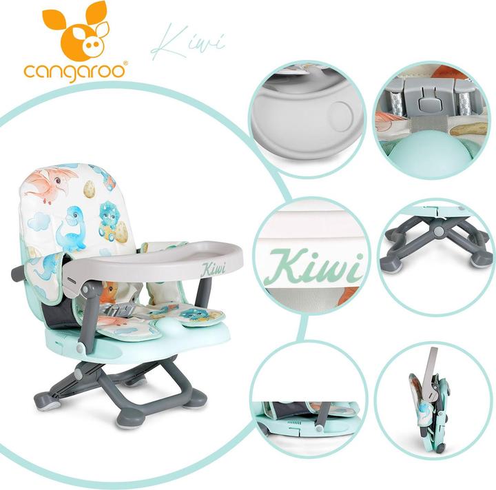Immagine prodotto Moni Seggiolino Kiwi (Sedile da tavolo, Seggiolone booster)