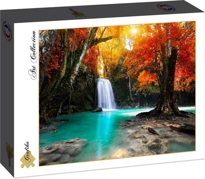 Produktbild Grafika Puzzle 1500 pieces Deep Forest Waterfall (1500 Teile)