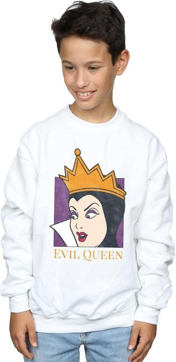 Immagine prodotto Disney Evil Queen Cropped Head Felpa Ragazzi (140, 146)