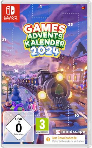 Mindscape Calendrier de l'Avent des jeux 2024 (Switch, DE)