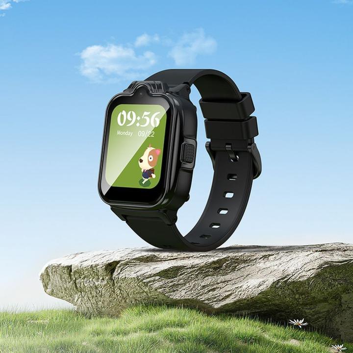 Produktbild Hoco Headphone with microphone smartwatch for kids with call function 4G Y104 black