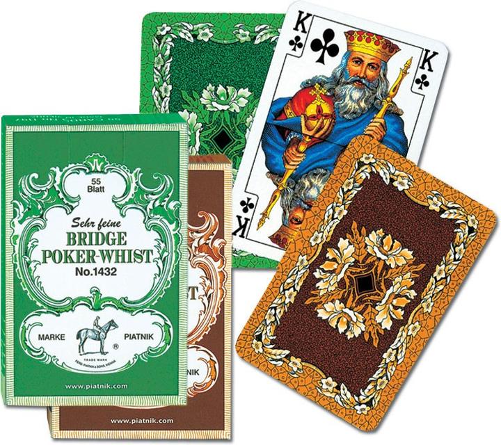 Piatnik Bridge Poker Whist (Tedesco)