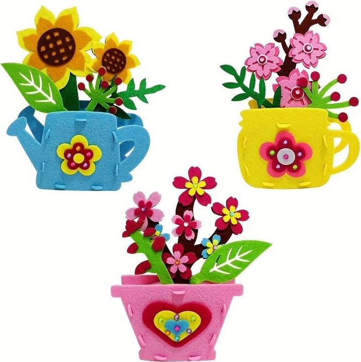 Immagine prodotto Activity Board Vaso di fiori fai da te, kit di artigianato floreale, vaso di piante artistiche e artigianali