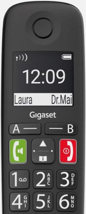 Productafbeelding Gigaset E290R - grote knoppen - zwart