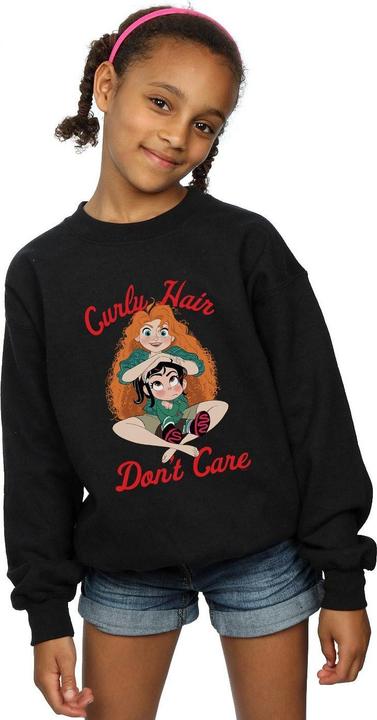 Produktbild Disney Wreck It Ralph Merida And Vanellope Sweatshirt Mädchen (140, 146)