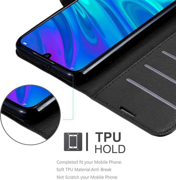 Actual product image Cadorabo Book with stand function cover (Huawei P Smart (2019))