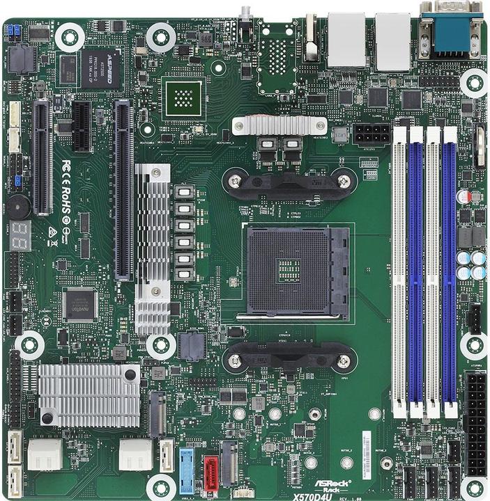 Produktbild AsRock X570D4U (AM4, AMD X570, mATX)