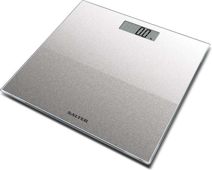 Salter 9037 SVGL3RCEU16 Scaletta Persona in vetro - Argento (180 kg)