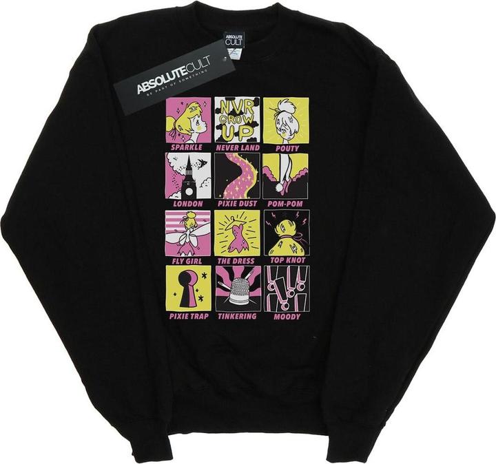 Produktbild Disney Tinkerbell Squares Sweatshirt Mädchen (152, 158)