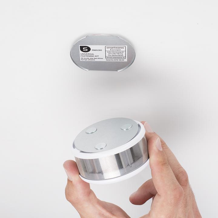 Produktbild Smartwares Magnetbefestigung für Rauchmelder