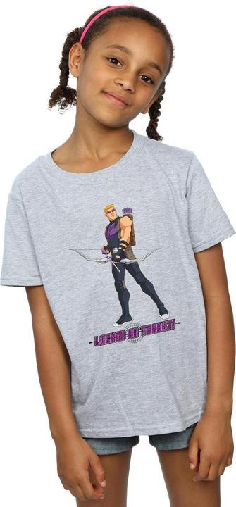 Immagine prodotto Hawkeye Locked On Target Maglietta Ragazze (116)