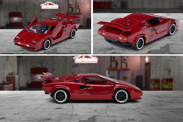 Image du produit Majorette Vieille Lamborghini Countach rouge