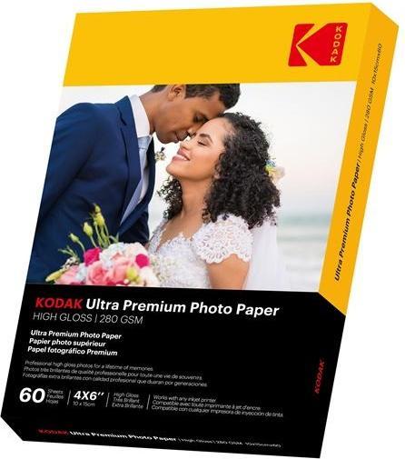 Image du produit Kodak Ultra Premium Photo 60 feuilles 280gs (280 g/m², 10 x 15 cm, 60 x)