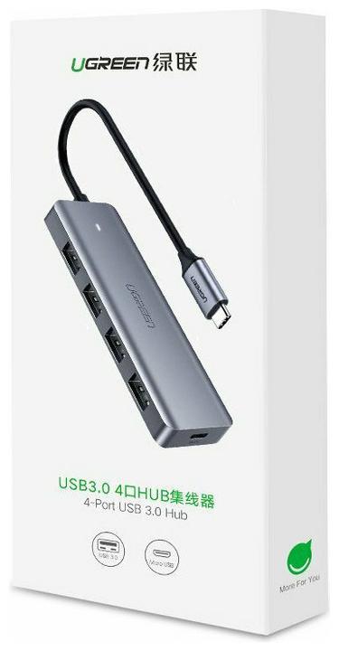 Actual product image Ugreen 4 Port-C Hub (USB-C, 4 Ports)