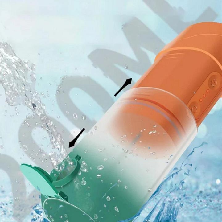 Actual product image OEM Consumer electronics Electric oral irrigator 200 ml 4 tips RC-K-563 orange