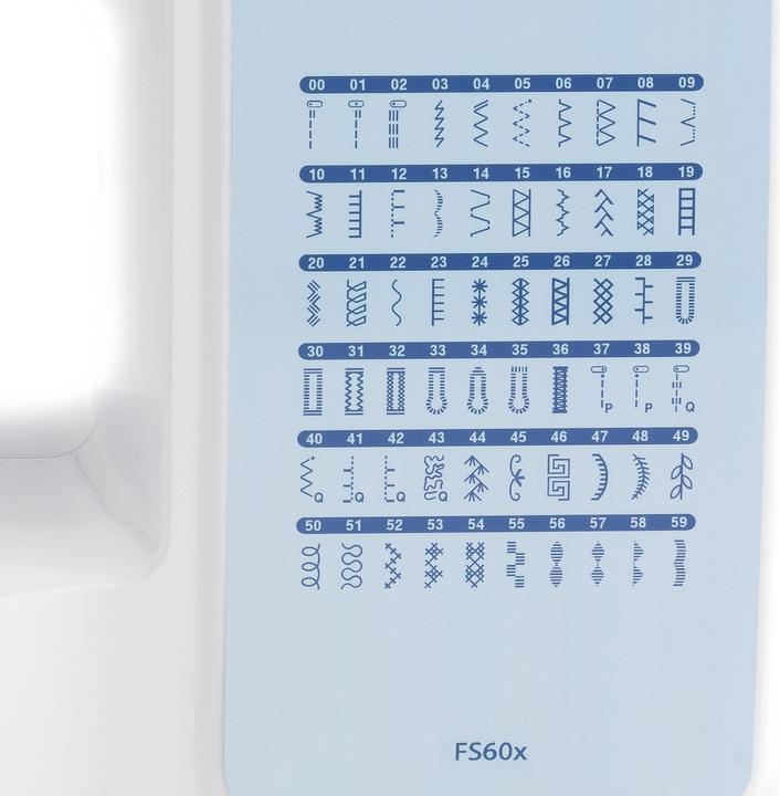 Actual product image Brother Sewing machine FS60x