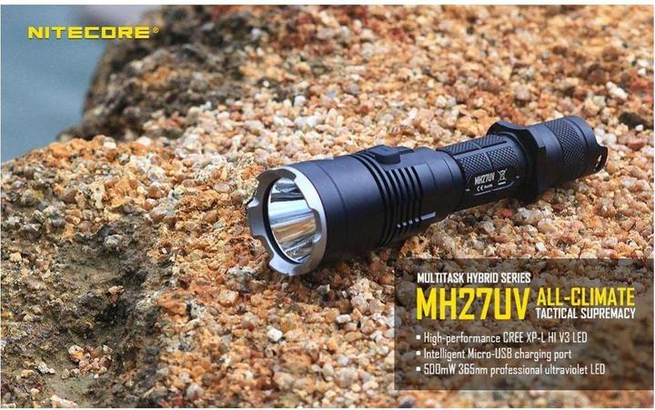 Produktbild Nitecore Mh27uv (15.40 cm, 1000 lm)