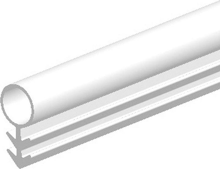 Actual product image Elton Ellen door stop seal 104 for 3mm groove silicone white, diam. 6mm, L 25mtr