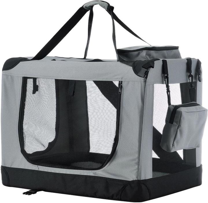 Immagine prodotto Hauptner Box per il trasporto dei cani (pieghevole) (Cane, Chiusura di sicurezza, Lavabile, Traspirante)