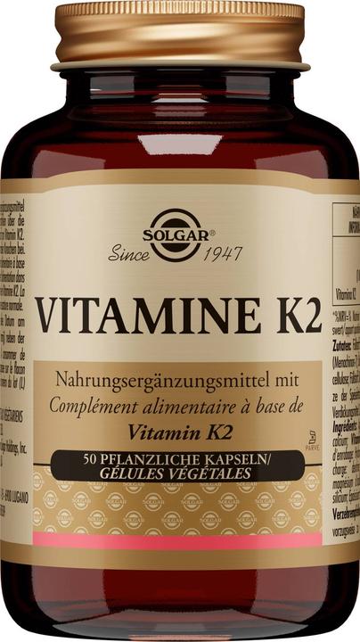 Solgar Vitamine K2 Kaps (1 Stück, Kapseln, 159 g)
