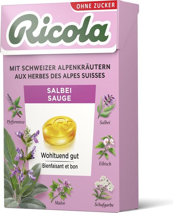 Produktbild Ricola Salbei Kräuterbonbons (1 Stk., 50 g)