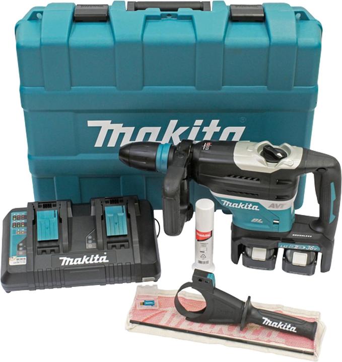 Produktbild Makita 2x18V SDS-Max Akku-Kombihammer DHR400PG2U (Akkubetrieb)